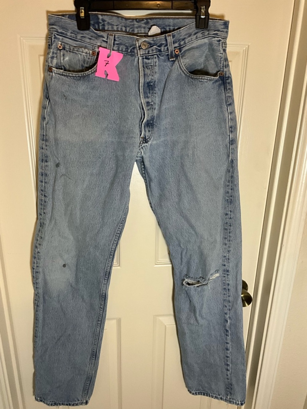 Levi's Light Blue Denim Jacket 34x36